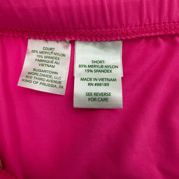 Lilly Pulitzer Dress with Short Pink Floral Mini Dress - Picture 8 of 10